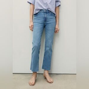 Mango Light Blue Flare Jeans